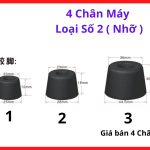 4 Chân Máy Loại Số 2 Nhỏ, Chân Đế Nhựa Máy Hàn, Bộ Chân Kê Máy Điện Tử, Chân Đỡ Thiết Bị, Chân Kê Đáy Máy Inverter, Phụ Kiện Sửa Chữa Máy Hàn, DIY Electronics Và Hộp Điều Khiển