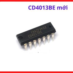 IC chuyển mạch logic kép CD4013BE chân cắm mạ niken nhỏ gọn tiện lợi bảo trì lắp ráp độ bền lớn, linh kiện silicon thay thế khối mạch tạo dao động máy hàn biến tần công suất lớn giá sỉ mới tốt, linh kiện máy hàn.