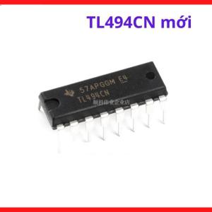 IC TL494CN chân cắm mười sáu chân ôm khít chip xử lý công suất lớn, vi mạch tích hợp quản lý năng lượng điều tiết dòng mồi ổn định d dứt khoát, linh kiện máy hàn điện tử inverter tốt mới chính hãng, linh kiện máy hàn.
