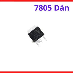 IC hạ áp tuyến tính 7805 dán chân mạ niken nhỏ gọn tiện lợi bảo trì lắp ráp độ bền lớn, linh kiện silicon thay thế khối mạch tạo dao động máy hàn biến tần công suất lớn giá sỉ mới tốt, linh kiện máy hàn.