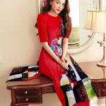 Áo dài tay búp bê tay phồng lụa in 3D cao cấp, mềm mại, thoáng mát, giá sỉ tận xưởng, phù hợp nhiều vóc dáng