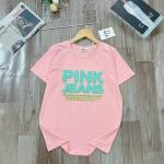 Áo thun nữ cotton in chữ trẻ trung, thiết kế tối giản, phong cách Hàn Quốc, dễ phối đồ, phù hợp đi học, đi chơi, dạo phố, mang lại sự thoải mái và phong cách hiện đại.