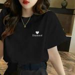 Áo thun nữ Dimond cotton mềm mịn, thoáng khí, thời trang hot trend, phong cách năng động, dễ phối quần jean, chân váy, phù hợp nhiều độ tuổi, tạo điểm nhấn cá tính và phong cách riêng.