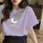 Áo thun nữ thời trang cotton cao cấp, in hình nổi bật, mềm mại, giá gốc tận xưởng, phong cách năng động