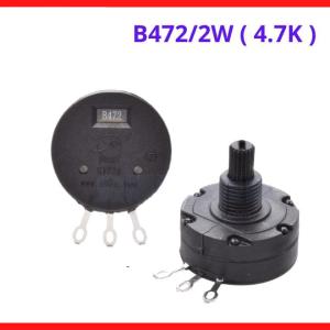Linh kiện điện trở B472 2W 4.7K điều chỉnh dòng mạch tự chế DIY chất liệu sứ cao cấp chịu nhiệt tốt vận hành ổn định trong suốt vòng đời sử dụng cho bo mạch chủ hệ thống điện tử dân dụng, linh kiện máy hàn.