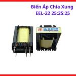 Linh kiện biến áp chia xung EEL 22 25:25:25 chuyên dùng trong mạch điều khiển, hiệu năng mạnh mẽ, vật liệu lõi từ cao cấp, tối ưu hóa tần số xung, độ ổn định nhiệt tốt, kích thước tiêu chuẩn EEL22, hàng chất lượng cho dự án điện tử.