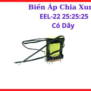 Biến áp EEL-22 25:25:25 chất lượng, linh kiện đồng nguyên chất, dẫn điện tốt, chịu nhiệt bền bỉ, phụ kiện cho thiết bị điều khiển, hoạt động bền bỉ, linh kiện máy hàn.