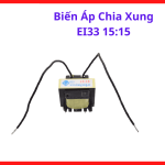 Biến Áp Chia Xung EI33 15:15, linh kiện lõi Ferrite cao cấp cho mạch nguồn xung tần số cao, độ tự cảm chuẩn, hiệu suất chuyển đổi điện năng tối ưu, linh kiện điện tử chuyên dụng cho thợ sửa chữa mạch, độ bền cao, hoạt động ổn định