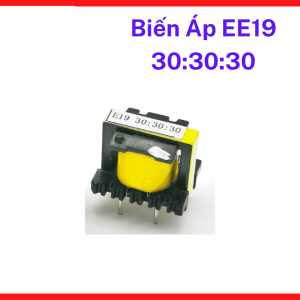 Biến áp xung EE19 30:30:30 linh kiện chuyên dụng, giải pháp tăng tuổi thọ cho bo mạch điều khiển, linh kiện chất lượng cao, thiết kế bền bỉ, hỗ trợ công việc sửa chữa điện tử hiệu quả, linh kiện máy hàn.