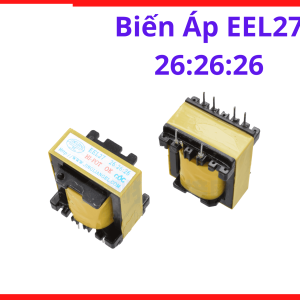 Biến áp xung EEL27 26, 26, 26, linh kiện điện tử bo mạch, lõi từ độ bền cao, tản nhiệt tốt, hiệu suất chuyển đổi mạnh mẽ, linh kiện thay thế chất lượng cho thợ kỹ thuật, uy tín, hàng mới, giao hàng tận nơi, linh kiện máy hàn.