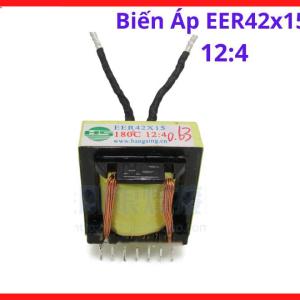 Biến áp xung EER42x15 12,4 linh kiện điện tử cho máy hàn Inverter công nghiệp, phụ kiện biến áp cao tần giúp duy trì tín hiệu điều khiển ổn định, giải pháp sửa chữa bo mạch chuyên dụng hiệu quả, lựa chọn tin cậy cho thợ kỹ thuật nghề