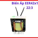 Biến áp xung EER42x15 22:3 cho bo nguồn máy hàn que, linh kiện điện tử bền bỉ, dẫn từ hiệu quả, hỗ trợ công suất ổn định, vật liệu dây quấn chất lượng cao, thiết kế dễ lắp đặt, hỗ trợ kỹ thuật cho máy hàn công suất lớn.