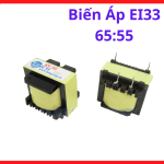 Biến áp xung EI33, 65:55 linh kiện điện tử bo mạch nguồn switching, lõi Ferrite tối ưu từ thông, giảm nhiễu từ trường hiệu quả, độ bền cơ học cao, thiết kế nhỏ gọn, dễ dàng tích hợp, giải pháp thay thế linh kiện chuyên dụng cho thợ sửa chữa chuyên mô