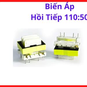 Biến áp hồi tiếp 110:50 chất lượng, linh kiện đồng nguyên chất, dẫn điện cực tốt, chịu nhiệt bền bỉ, phụ kiện thay thế cho máy hàn công suất lớn, tối ưu đường truyền điện, tăng tuổi thọ, bền bỉ, linh kiện máy hàn.