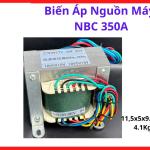 Biến áp nguồn máy hàn NBC 350A, linh kiện máy hàn chuyên dụng, thiết kế lõi thép bền bỉ, khả năng chịu tải tốt, vật liệu chịu nhiệt hiệu quả, thiết kế chuẩn chân cắm, giải pháp cho kỹ thuật viên sửa chữa máy hàn công nghiệp, linh kiện máy hàn.