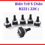 Biến trở B223 22K năm chân mang lại giá trị vận hành lâu dài và an toàn tuyệt đối cho người sử dụng thiết bị điện tử trong các công trình kỹ thuật hiện đại, linh kiện chính hãng, thiết bị điện, phụ tùng điện tử tốt, linh kiện máy hàn.
