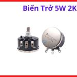 Biến trở 5W 2K2 cao cấp chuyên dùng cho mạch điều khiển công nghiệp và nguồn tuyến tính thiết kế tiếp điểm bền bỉ vận hành ổn định trong thời gian dài không lo lệch giá trị điện trở trong quá trình dùng