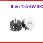 Biến trở 5W 3K3 điều chỉnh thông số mạch điện công nghiệp thiết kế tiêu chuẩn tiếp điểm hợp kim chống mài mòn hiệu suất hoạt động ổn định tối đa cho bo mạch điều khiển công suất và thiết bị điện tử