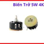 Chiết áp biến trở 5W 4K7 độ bền cao khả năng chịu nhiệt cực tốt cấu trúc dây quấn chắc chắn khả năng tinh chỉnh điện áp chính xác linh kiện không thể thiếu trong các dự án điện tử công suất lớn tự chế