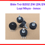 Điện trở thay thế 2K 2W khung gia cường nhựa và inox bảo vệ tối ưu lõi điện trở bên ngoài khỏi tác động ngoại lực, khả năng truyền dẫn điện cực kỳ ổn định cho bo mạch, linh kiện cao cấp, thiết bị bền