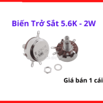 Biến trở sắt 5.6K 2W mang lại giá trị vận hành lâu dài và an toàn tuyệt đối cho người sử dụng thiết bị điện tử trong các công trình kỹ thuật hiện đại, linh kiện chính hãng, thiết bị điện, linh kiện máy hàn.