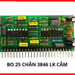 Board Máy Hàn Điện Tử 25 Chân 3846 LK Cắm, Bo Điều Khiển IGBT IC3846, Linh Kiện Máy Hàn ARC MMA TIG, Hỗ Trợ Vận Hành Ổn Định, Dễ Kiểm Tra Sửa Chữa, Phù Hợp Nhiều Dòng Máy Hàn Inverter Phổ Thông, kho linh kiện máy hàn.