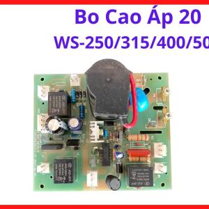 Bo cao áp 20 WS-250/315/400/500 linh kiện thay thế chuyên dụng cho máy hàn TIG công suất lớn giúp mồi hồ quang không tiếp xúc nhanh chóng ổn định gia tăng độ bền thiết bị tối ưu hóa hiệu suất cho thợ cơ khí, bo cao áp 20 WS-250/315/400/500 chính hãng
