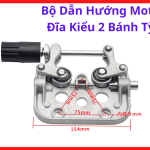 Bộ Dẫn Hướng Đầu Cấp Dây MIG Kiểu 2 Bánh Tỳ, Linh Kiện Máy Hàn MIG Dùng Cho Hệ Motor Đẩy Dây, Hỗ Trợ Cấp Dây Hàn Mượt Và Ổn Định Hơn