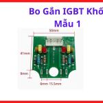Bo Gắn IGBT Khối Mẫu 1, bo inverter máy hàn công suất lớn hỗ trợ cố định cụm transistor và giảm ảnh hưởng rung động trong môi trường cơ khí, kho linh kiện máy hàn.