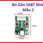 Bo Gắn IGBT Khối Mẫu 2, bo transistor máy hàn TIG MIG MMA dùng cho sửa chữa nguồn inverter điện tử và phục hồi khả năng vận hành ổn định, kho linh kiện máy hàn.