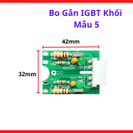 Bo Gắn IGBT Khối Mẫu 5, Main Gắn IGBT Máy Hàn Điện Tử, Board Công Suất Máy Hàn Inverter Công Nghiệp, Linh Kiện Hàn Điện Tử, Đế Gắn Sò IGBT Dễ Thay Thế Và Kiểm Tra