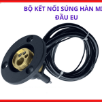 Bộ Kết Nối Súng Hàn MIG Đầu EU, Jack Kết Nối Súng Hàn CO2 Chuẩn Euro, Phụ Kiện Máy Hàn MIG MAG Giúp Kết Nối Ổn Định, Dẫn Điện Và Khí Chính Xác Cho Máy Hàn Cơ Khí Dân Dụng Và Công Nghiệp Nhẹ