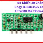 Bo Khiển 20 Chân Chạy IC358 3525 Có 2 FET4688 Mã TP06A2, Board Điều Khiển Máy Hàn Điện Tử MIG MMA, Linh Kiện Máy Hàn Công Suất Cao, Bo Mạch Inverter Ổn Định Hồ Quang, Phụ Kiện Sửa Máy Hàn Dùng Cho Xưởng Cơ Khí Và Thợ Điện Máy, kho linh kiện máy hàn.