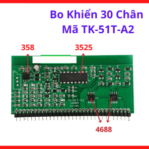 Bo Khiển Máy Hàn Mosfet IGBT 30 Chân, Board Máy Hàn TK 51T A2 Dùng Cho Máy Hàn ARC MMA Inverter, kho linh kiện máy hàn.
