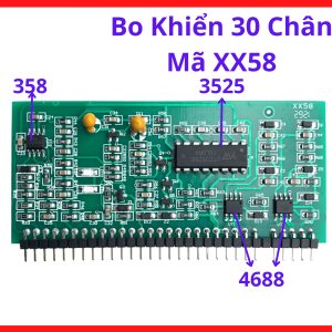 Bo Khiển 30 Chân Mã XX58, Mạch Điều Khiển Máy Hàn Inverter IGBT, Board Máy Hàn Điện Tử 30 Chân, Linh Kiện Máy Hàn Công Nghệ PWM, Phụ Kiện Máy Hàn Dành Cho Sửa Chữa Máy Hàn Inverter Phổ Thông, kho linh kiện máy hàn.