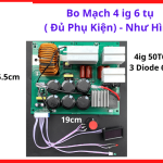 Bo Mạch 4 IG 6 Tụ Đủ Phụ Kiện, Main Công Suất Máy Hàn ARC TIG MIG, Board Hàn Inverter Công Nghiệp, Linh Kiện Máy Hàn Điện Tử, Bo Công Suất Hỗ Trợ Đấu Nối Ổn Định