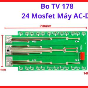 Bo TV 178 24 Mosfet Máy AC DC, bo công suất inverter hỗ trợ máy hàn hoạt động ổn định hơn trong môi trường cơ khí nhiệt độ cao, kho linh kiện máy hàn.