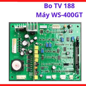 Bo TV 188 Máy WS400GT, bo mạch nguồn máy hàn TIG dành cho sửa chữa máy hàn công nghiệp bị lỗi điều khiển hoặc đánh lửa cao tần, linh kiện máy hàn inverter sử dụng phổ biến trong ngành cơ khí, kho linh kiện máy hàn.