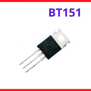 Thyristor đóng cắt SCR BT151 chân cắm TO-220, chip quản lý năng lượng dải điện áp rộng dòng kích cổng thấp, linh kiện sửa chữa máy hàn điện tử công nghiệp, vi mạch cắm chính hãng chuyên dụng cho mạch sạc và mạch bảo vệ quá áp, linh kiện máy hàn.