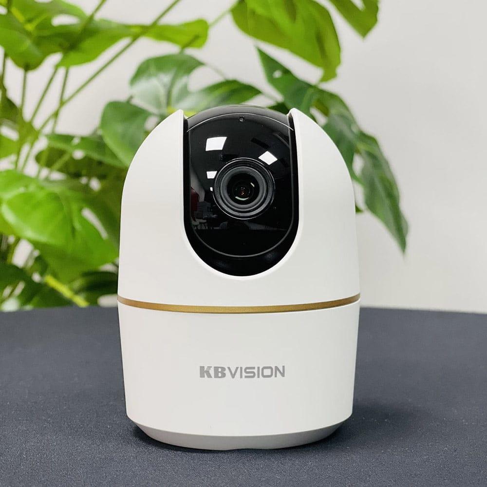 Camera IP Kbvision 5MP, công nghệ H.265 tiết kiệm băng thông, nhận diện chuyển động AI, kết nối Bluetooth nhanh, hỗ trợ ONVIF, tầm nhìn hồng ngoại 10m, đàm thoại dễ dàng