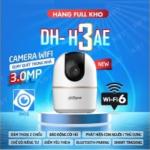 Camera Wifi Dahua DH-H3AE 3.0MP, giám sát toàn cảnh, đàm thoại hai chiều, cảnh báo thông minh, kết nối nhanh, lưu trữ 256GB, hình ảnh siêu nét