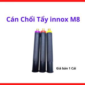 Cán Chổi Tẩy Inox M8, phụ kiện máy tẩy mối hàn inox điện hóa dùng gắn chổi carbon và đầu nỉ cho xử lý inox TIG MIG sau hàn