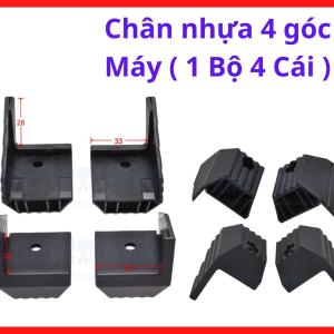 Chân Nhựa 4 Góc Máy Hàn, Chân Đế Nhựa Máy Inverter Bộ 4 Cái, Hỗ Trợ Bảo Vệ Đáy Máy, Giảm Va Đập, Chống Trượt Khi Vận Hành Và Di Chuyển Máy, kho linh kiện máy hàn.