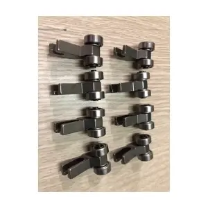 Chân vịt bánh xe máy may công nghiệp, chân vịt bánh xe hỗ trợ may vải trơn, da, vinyl, phụ tùng máy may 1 kim, giúp vật liệu di chuyển ổn định hơn, phù hợp xưởng may và thợ sửa máy may