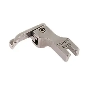 Chân vịt CR 1/16N Susei máy may công nghiệp 1 kim, chân vịt mí phải 1/16 inch 1,6mm, chân vịt bù phải dẫn mép, phụ kiện máy may dùng tạo đường may sát mép, thay thế chân vịt cũ tương thích