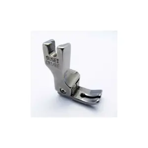 Chân vịt CR 1/8E Susei, chân vịt mí phải 3 ly cho máy may 1 kim công nghiệp, chân vịt may đường mí 3mm, phụ kiện máy may công nghiệp, chân vịt bù phải, dùng may đường thẳng đều sát mép vải