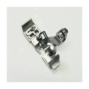 Chân vịt máy vắt sổ 4 chỉ hiệu juki chất lượng cao, phụ tùng ngành may mặc chịu lực tốt, giữ vải ổn định không bị nhăn nhúm ở tốc độ cao, sản phẩm thiết yếu cho thợ may công nghiệp và xưởng may gia công lớn, đảm bảo chất lượng đường may sắc sảo