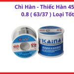 Chì Hàn 450g 0.8mm Sn63Pb37, Dây Hàn Điện Tử Dễ Chảy, Hỗ Trợ Hàn Chính Xác Cho Bo Mạch Và Linh Kiện Nhỏ, kho linh kiện máy hàn.