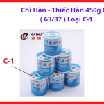 Thiếc Hàn Sn63 Pb37 450G 0.8mm Loại C-1, Dây Hàn Điện Tử Đường Kính 0.8mm, Phù Hợp Hàn Board Điện Tử, Máy Hàn Inverter Và DIY Điện Tử