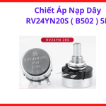 Chiết áp nạp dây RV24YN20S B502 5K chính hãng Nhật Bản, điện trở chính xác cao chịu nhiệt bền bỉ cho tủ điện công nghiệp, linh kiện điều chỉnh tốc độ motor và biến tần chuyên dụng, thiết bị cơ khí điện tử tối ưu